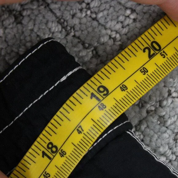 Polo By Ralph Lauren Board Shorts Mens XL Black Drawstring Pony Embroidered Y2k - Picture 7 of 10